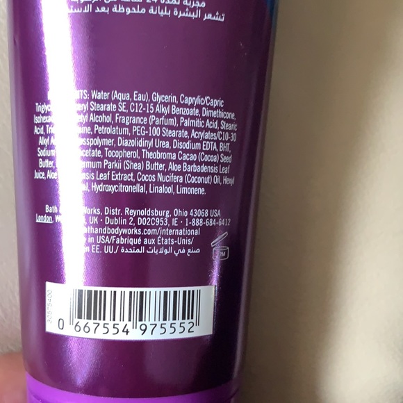Dark kiss body cream from Bath and Bodyworks - Picture 3 of 3